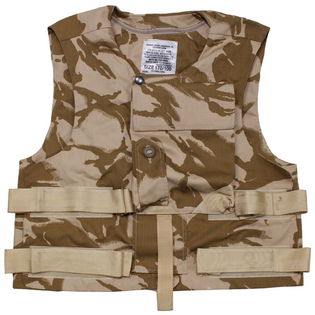 GB COMBAT VEST COVER - DPM DESERT - LIKE NEW