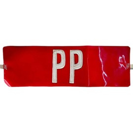 BANDEROLA BRAT PP - PROTECTIA POPULATIEI - PERIOADA RSR - DE COLECTIE - SURPLUS MILITAR ARMATA ROMANA - IN STARE BUNA