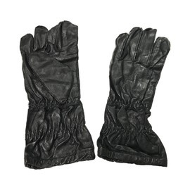 MANUSI NEGRE DE PARASUTISTI DIN PIELE - SURPLUS MILITAR DIN ARMATA GERMANA (REPRO) - UZATE