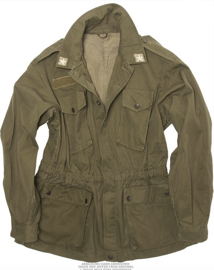 ITALIAN FIELD JACKET - OD - MILITARY SURPLUS - USED
