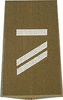 EMBLEMA - GERMAN ARMY O.D./SILVER SHOULDER LOOPS ´OBERGEFREITER UA´