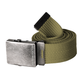 CUREA DIN PANZA DE BUMBAC - CU CATARAMA METALICA - Helikon-Tex - VERDE OLIV