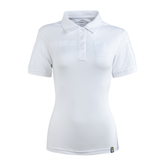 TRICOU TACTIC POLO PENTRU FEMEI - POLO-SHIRT 65/35 LADY - ALB - M-TAC