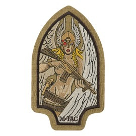 PATCH VALKYRIE (brodat) - CORDURA - COYOTE - M-TAC
