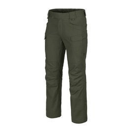 URBAN TACTICAL PANTS - POLYCOTTON CANVAS - HELIKON - JUNGLE GREEN - XLONG
