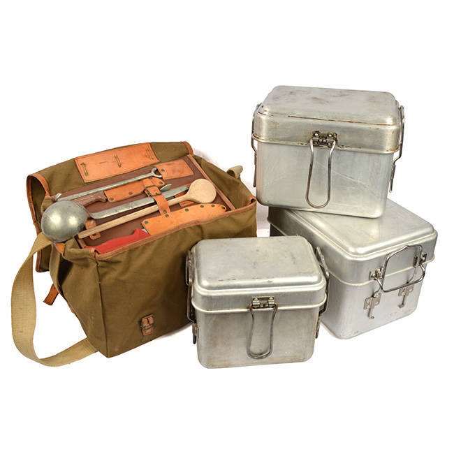 SET BUCĂTĂRIE DE TEREN V54 - SURPLUS MILITAR ARMATA CEHOSLOVACĂ - UZAT