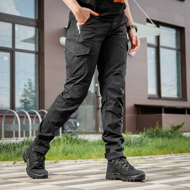AGGRESSOR LADY FLEX TACTICAL TROUSERS, BLACK - M-TAC