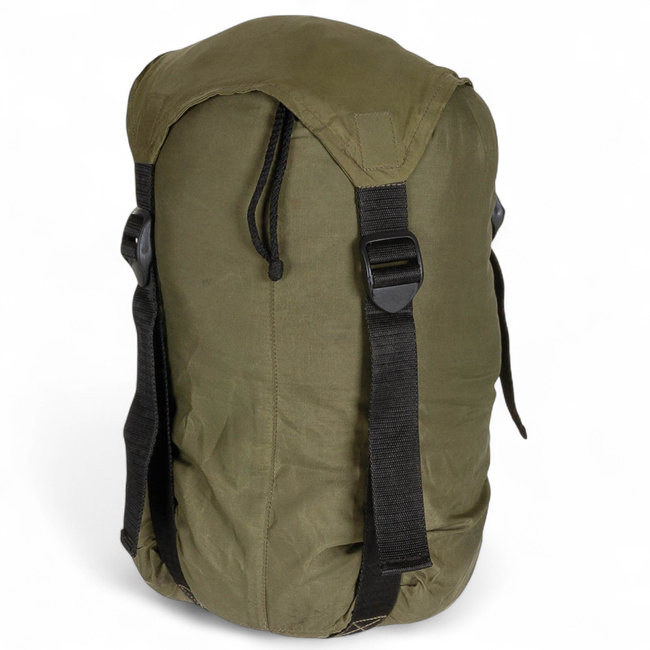 Summer Sleeping Bag - Olive Green/Orange - Czech Army Military Surplus - Used