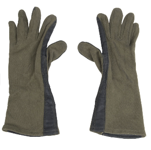 MANUSI COMBAT DIN PIELE/ARAMIDA - SURPLUS MILITAR DE LA ARMATA AMERICANA - VERDE OD - UZATE