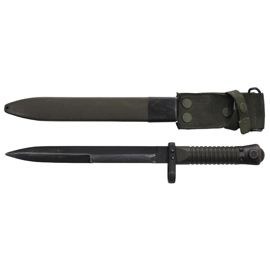 Baioneta CETME L cu teaca inclusa - Surplus militar armata Spaniei - Uzata