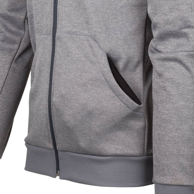 HANORAC TACTIC (FULLZIP) - NEGRU/GRI MELANGE - HELIKON