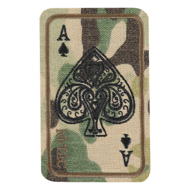 PATCH CARTE AS DE PICA (BRODAT) - CORDURA - MULTICAM - M-TAC