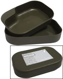 Set de masa portabil CAMP-A-BOX PP - 2 piese - Verde OD