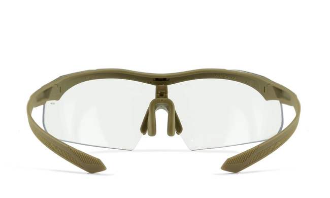 Ochelari - Wileyx - VAPOR COMM 2.5 Grey/Clear/Light Rust Matte Tan Frame