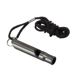 SURVIVAL WHISTLE - ALUMINUM - Helikon-Tex - BLACK