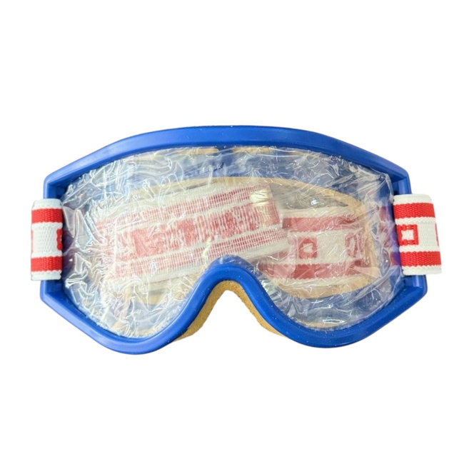 Ochelari de protectie flexibili cu viziera transparenta din plastic rezistent  - OKULA - Surplus Militar Armata Romana - In Stare Buna