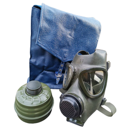 ROMANIAN ARMY GAS MASK - M74 - ROMANIAN ARMY SURPLUS - DECO ONLY