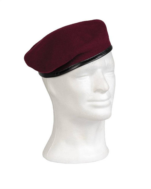 GERMAN BERET - PLEIN CIEL COMMANDO - BURGUNDY