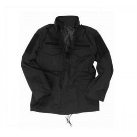 Jacheta trilaminata US Negru M65 3-LAY. LAMINAT FIELD JACKET