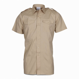 Camasa cu maneca scurta - Surplus Militar Armata Britanica - Bej - Uzata