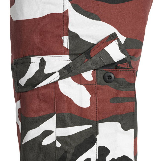 PANTALONI AMERICANI DE TEREN RANGER - STIL BDU - CAMO ROSU