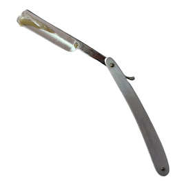 Classic barber razor - Straight Razor type - Romanian surplus