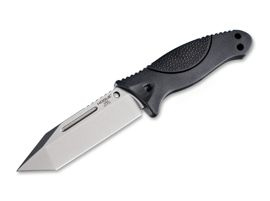 Cutit Hogue EX-F02 4.5 Satin Tanto Rubber Black