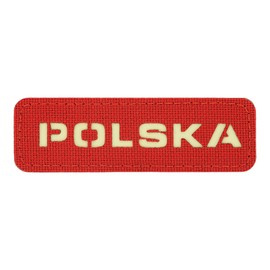 PATCH POLSKA 25 x 80 MM LASER CUT - ROSU/GID - M-TAC