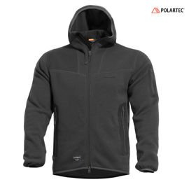 HANORAC FLEECE CU FERMOAR - "FALCON PRO" - PENTAGON® - NEGRU