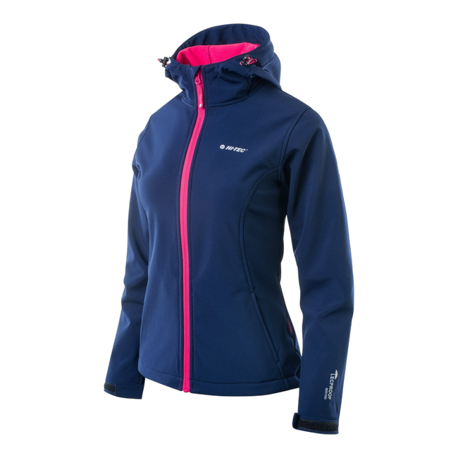 LADY CARIA II SOFTSHELL JACKET FOR WOMEN - NAVY BLUE/ PINK  - MAGNUM