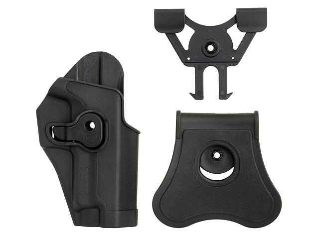 Toc pistol HIGH-TECH POLYMER HOLSTER P220/225/226/228/229 - negru [CYTAC]