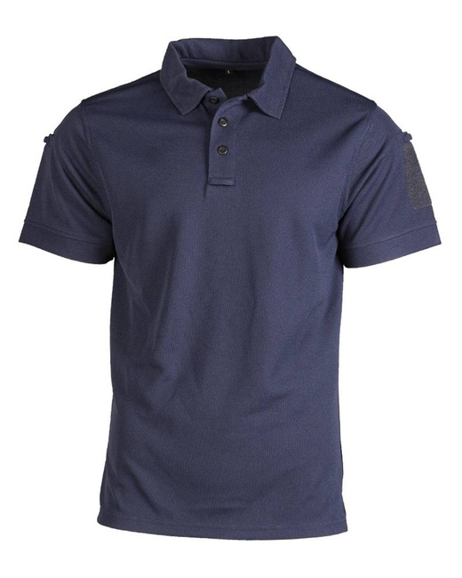 TRICOU POLO TACTIC CU MANECI SCURTE - ALBASTRU INCHIS - MIL-TEC