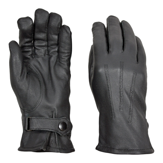 Tactical leather gloves - Black - Like new