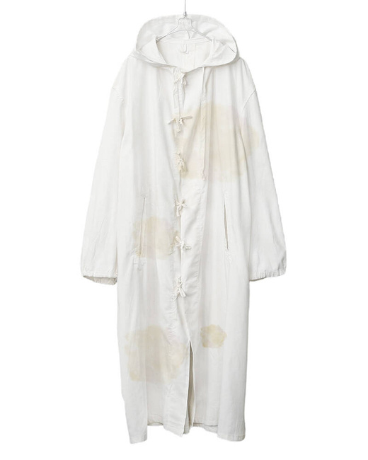 HALAT DE CAMUFLARE - ALB - SURPLUS MILITAR DE LA ARMATA ROMANA - UZAT