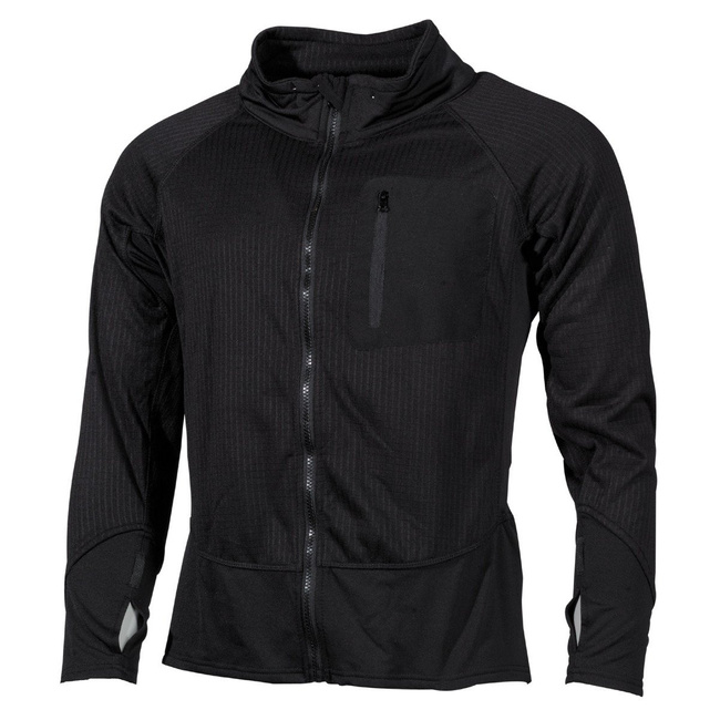 MFH US tactical undershirt with long sleeves black