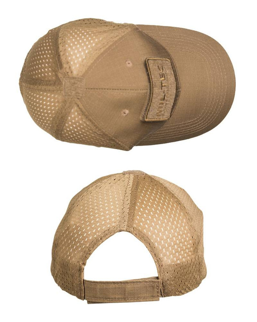 NET BASEBALL CAP - Mil-Tec® - DARK COYOTE