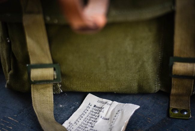 Sac militar de merinde, post-WWII, Surplus Armata Română, Stare uzata