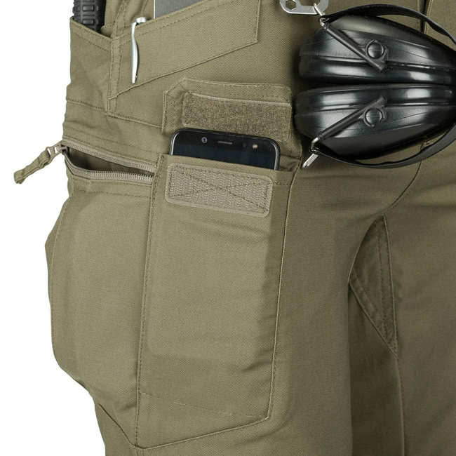 URBAN TACTICAL PANTS® - POLYCOTTON CANVAS - HELIKON® - COYOTE - SHORT