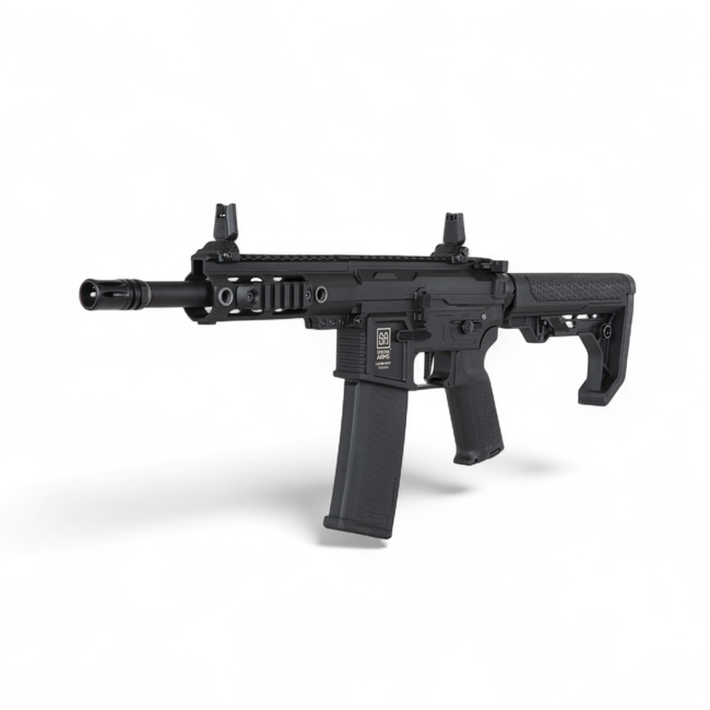 REPLICA PUSCA AIRSOFT SPECNA ARMS  SA-F04-RL - FLEX HAL - ETU - LIGHT OPS/ NEW RECEIVER BLACK