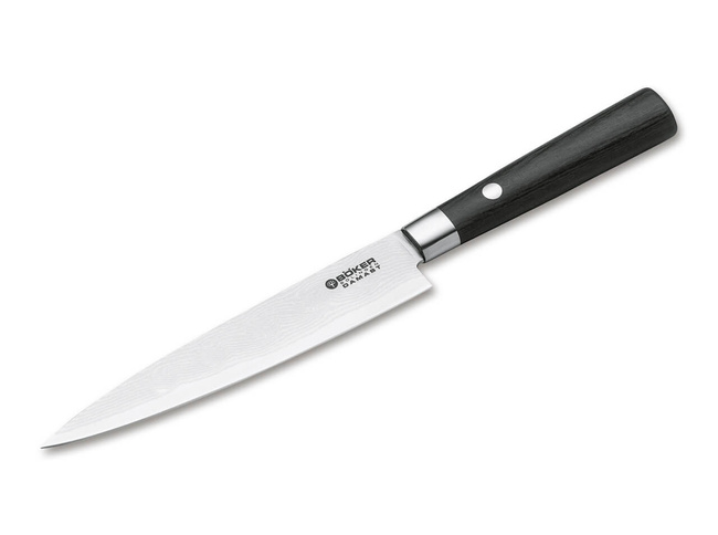 CUTIT DE BUCATARIE "DAMASCUS BLACK UTILITY KNIFE" - BOKER