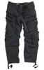 BLACK ´VINTAGE´ MEN PANTS STONE-WASHED
