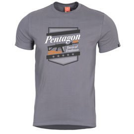 Tricou cu maneca scurta A.C.R. Gri - Pentagon