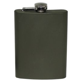 Plosca Flask - 225 ml - Otel inoxidabil - Verde Olive - MFH