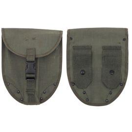 HUSA DIN PANZA PENTRU LOPATA PLIABILA - VERDE OD - SURPLUS MILITAR AUSTRIAC - UZAT