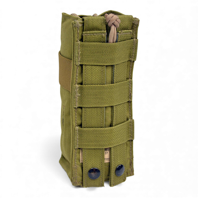 Pouch pentru statie radio din cordura - MOLLE - Surplus Militar Armata Americana SUA - Eagle Industries - Kaki - Ca Nou