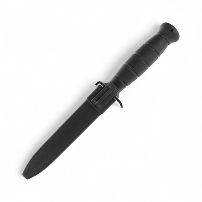 Glock FM81 military survival knife with serrated blade - Black