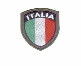 EMBLEMA BRODATA CU VELCRO - 6 x 6 CM - STEAGUL ITALIEI