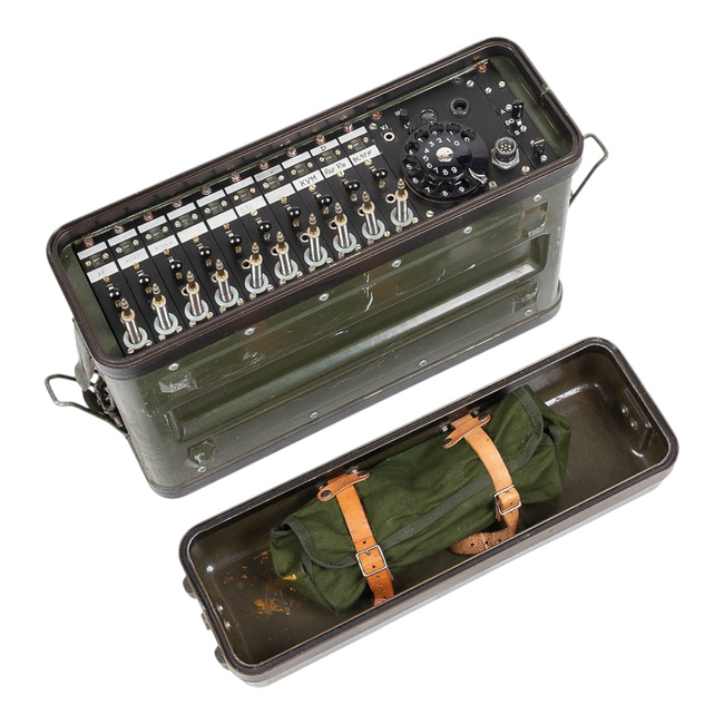 Panou Telefonic Satt Electronic - 5DL - Satt Elektronik - Surplus Militar Armata Germana - Uzat/Netestat 