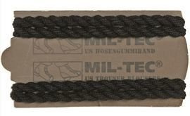 ELASTIC SUA PENTRU MANSETELE PANTALONILOR - 2 PERECHI - Mil-Tec - NEGRU