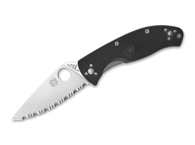 CUTIT DE BUZUNAR "TENACIOUS LIGHTWEIGHT SERRATED " - SPYDERCO